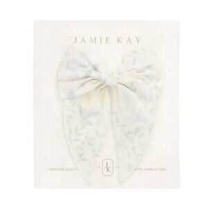 Jamie Kay  Organic Cotton Bow - Daphne Egret - Brand New